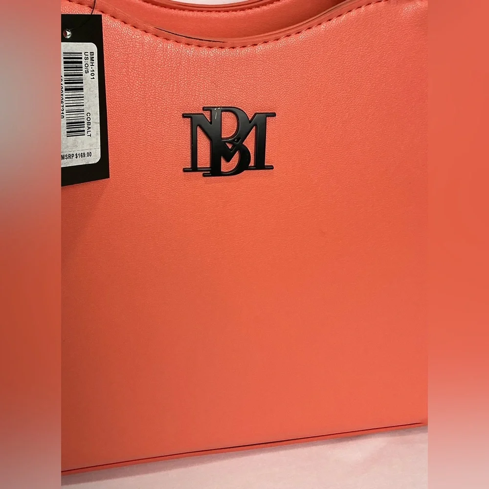 Badgley Mischka Coral crossbody Handbag tote New - Picture 3 of 11